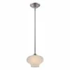 Eco-Gem Satin Platinum Interior LED Mini Pendant by Designers Fountain -Designers Fountain Shop satin platinum designers fountain pendant lights led6317 fs sp 64 1000