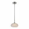 Eco-Gem Satin Platinum Interior LED Mini Pendant by Designers Fountain -Designers Fountain Shop satin platinum designers fountain pendant lights led6318 fs sp 64 1000