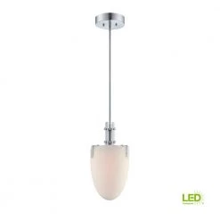 Archer Satin Platinum LED Mini Pendant by Designers Fountain -Designers Fountain Shop satin platinum designers fountain pendant lights led85830 sp 40 1000