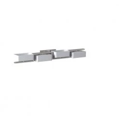 33.75 in. Meridian 4-Light Satin Platinum Retro Modern Bathroom Vanity Light with White Opal Glass Shades by Designers Fountain -Designers Fountain Shop satin platinum designers fountain vanity lighting 6714 sp 44 1000