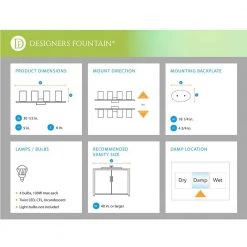 29.25 in. Tackwood 4-Light Satin Platinum Contemporary Bathroom Vanity Light with Alabaster Glass Shades by Designers Fountain -Designers Fountain Shop satin platinum designers fountain vanity lighting 82904 sp 77 1000