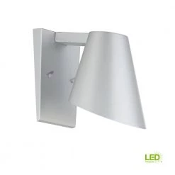 Walker 8 in. Silver LED Outdoor Wall Lamp by Designers Fountain -Designers Fountain Shop silver designers fountain outdoor sconces led23211 sv 40 1000