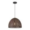 Layla 1-Light Stained Cane with Black Accents Hanging Pendant by Designers Fountain -Designers Fountain Shop stained cane material with black accents designers fountain chandeliers 3662 335 64 1000