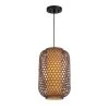 Bodhi 1-Light Stained Cane with Black Accents Hanging Pendant by Designers Fountain -Designers Fountain Shop stained cane material with black accents designers fountain chandeliers 3663 335 64 1000