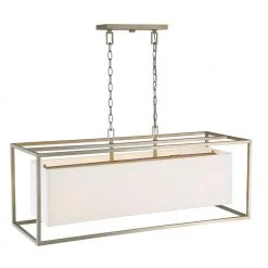 Chloie 39 in. 4-Light Sterling Gold Island Pendant by Designers Fountain -Designers Fountain Shop sterling gold designers fountain chandeliers 94138 sg 4f 1000