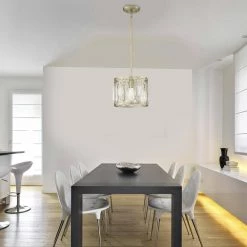 Hutton 10 in. 1-Light Sterling Gold Mini Pendant by Designers Fountain -Designers Fountain Shop sterling gold designers fountain pendant lights 94430 sg c3 1000