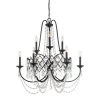Ravina 9-Light Vintage Bronze Chandelier with Faceted Crystal Accents Shade by Designers Fountain -Designers Fountain Shop vintage bronze designers fountain chandeliers 90389 vb 64 1000