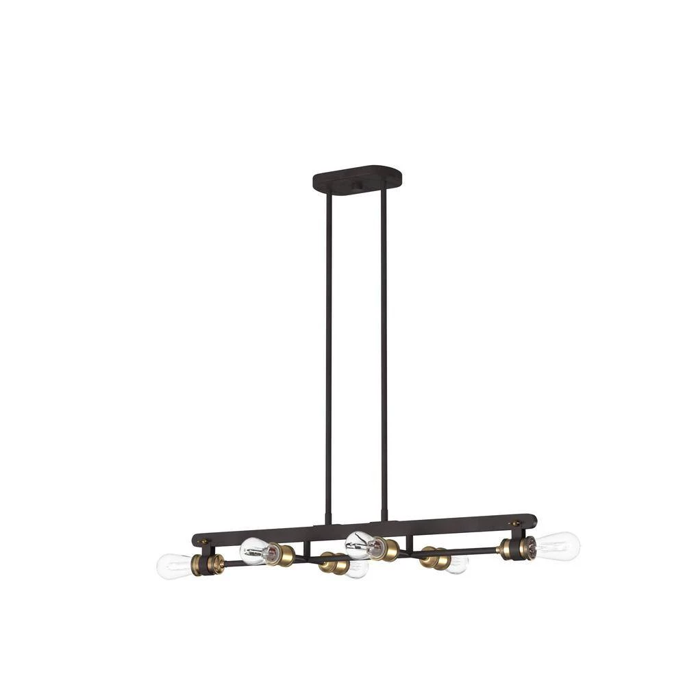 Miles 6-Light Vintage Bronze Interior Chandelier by Designers Fountain 12 Miles 6-Light Vintage Bronze Interior Chandelier by Designers Fountain - Image 10