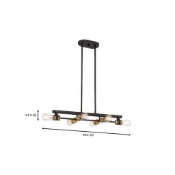 Miles 6-Light Vintage Bronze Interior Chandelier by Designers Fountain 19 Miles 6-Light Vintage Bronze Interior Chandelier by Designers Fountain -Designers Fountain Shop vintage bronze designers fountain chandeliers 91086 vb 66 1000