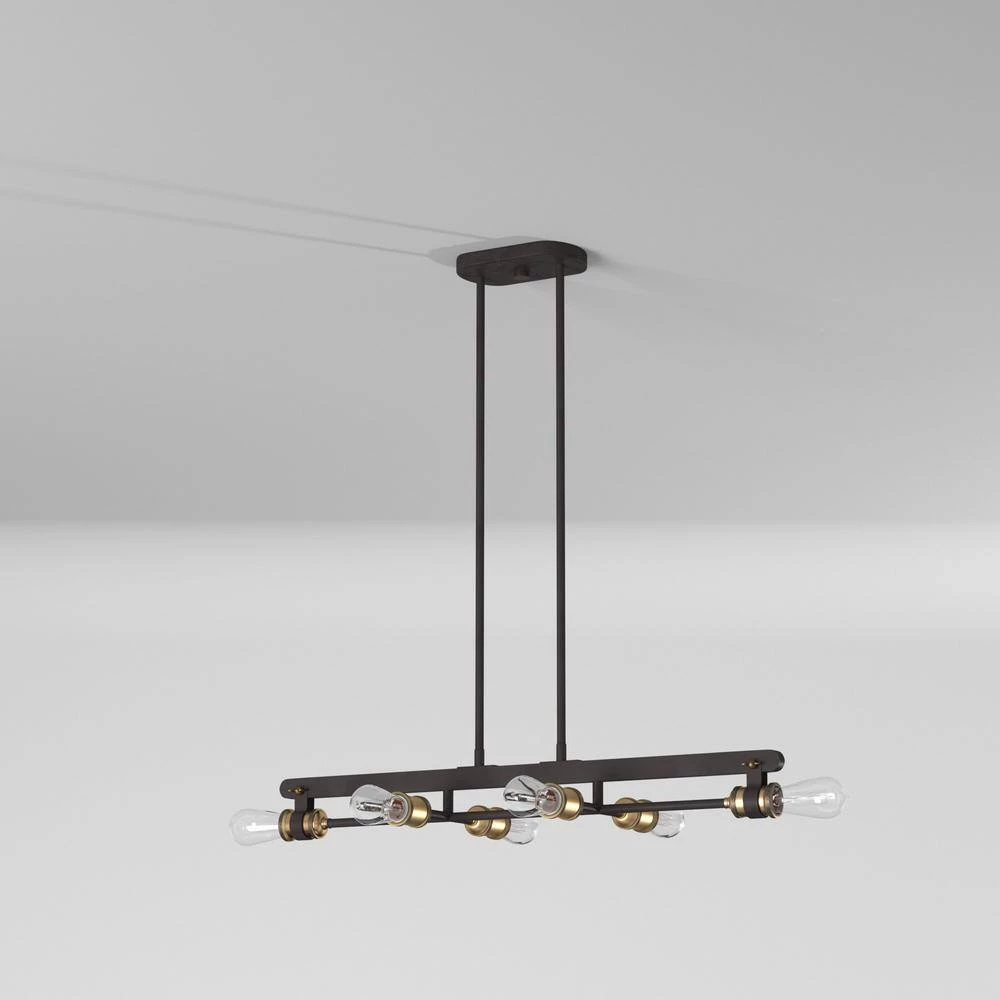 Miles 6-Light Vintage Bronze Interior Chandelier by Designers Fountain 9 Miles 6-Light Vintage Bronze Interior Chandelier by Designers Fountain - Image 7