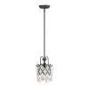 Ravina 1-Light Vintage Bronze Mini Pendant by Designers Fountain