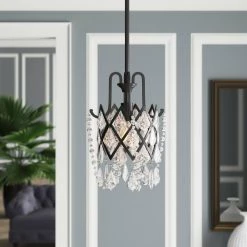 Ravina 1-Light Vintage Bronze Mini Pendant by Designers Fountain -Designers Fountain Shop vintage bronze designers fountain pendant lights 90330 vb fa 1000