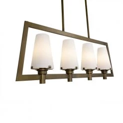 Hyde Park 4-Light Vintage Gold Interior Incandescent Island Pendant by Designers Fountain -Designers Fountain Shop vintage gold designers fountain chandeliers 87938 vtg c3 1000