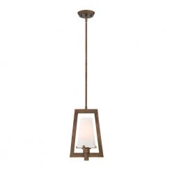 Hyde Park 1-Light Vintage Gold Interior Incandescent Mini Pendant by Designers Fountain