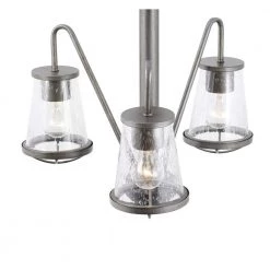 Darby 3-Light Weathered Iron Industrial Chandelier with Seeded Glass Shaded by Designers Fountain -Designers Fountain Shop weathered iron designers fountain chandeliers 87083 wi 40 1000