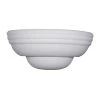 12.5 in. 1-Light Contemporary Wall Mount Sconce Light with Paintable Ceramic White Shade by Designers Fountain -Designers Fountain Shop white designers fountain wall sconces 6030 wh 64 1000